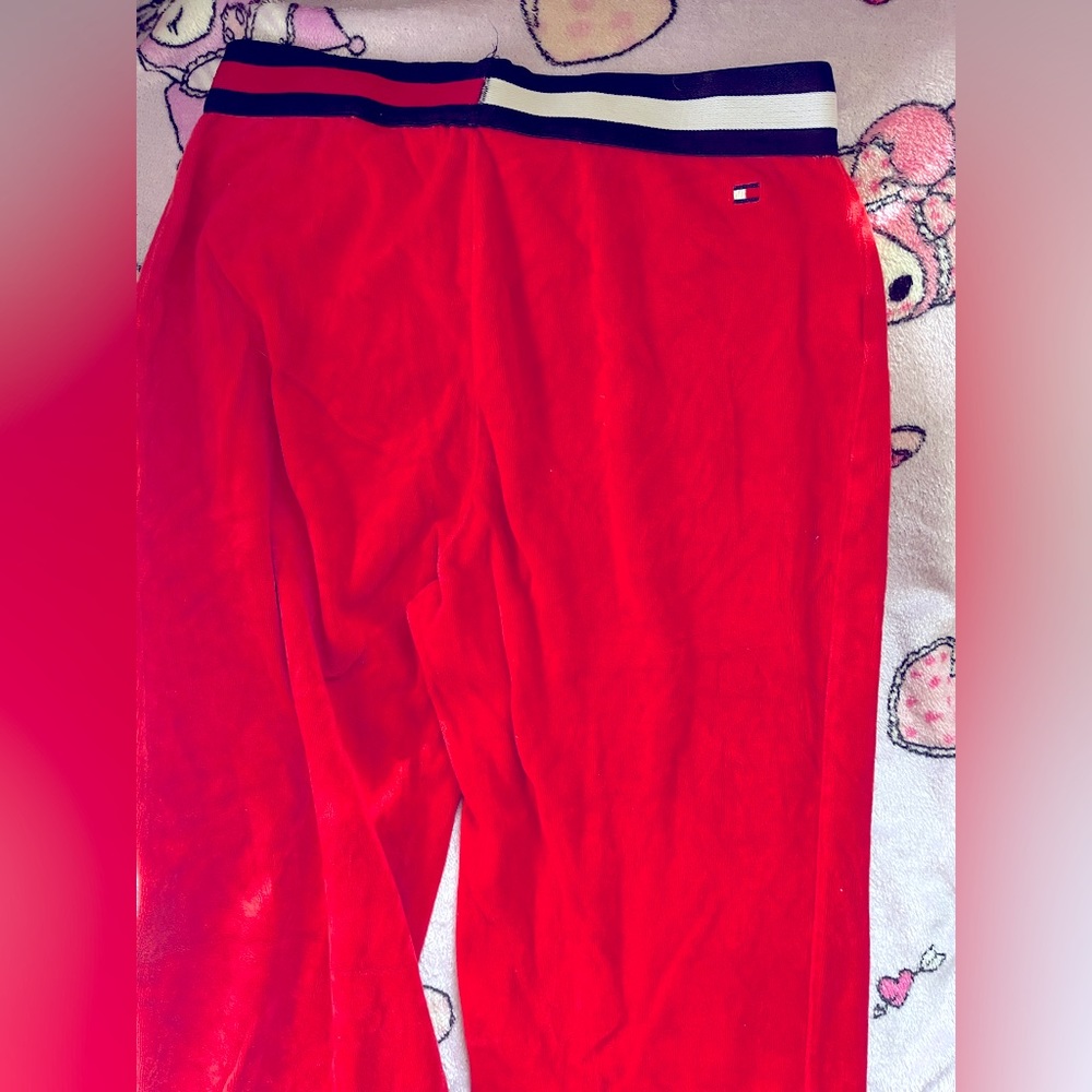 Tommy Hilfiger velour sweatpants♥️